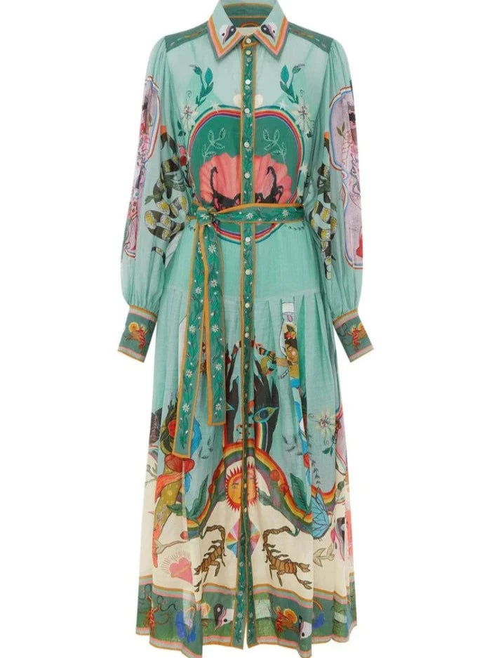 Evergreen Shirtdress