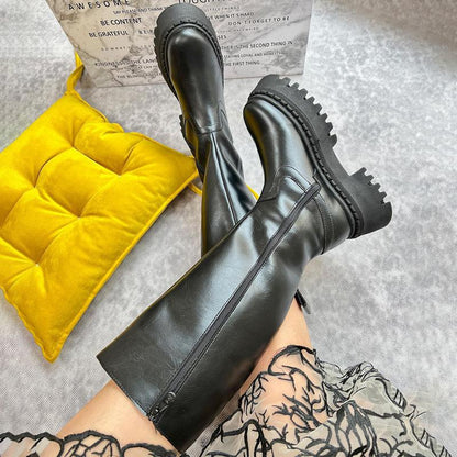 Zipper Up Boots