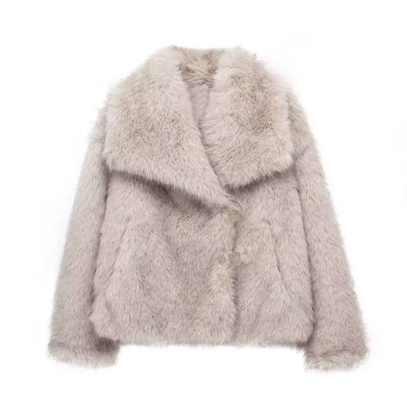 Faux Fur Short Coat