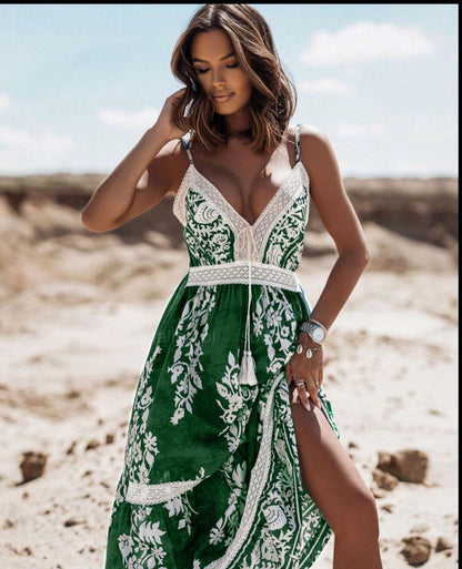 Antalya seaside maxi dress