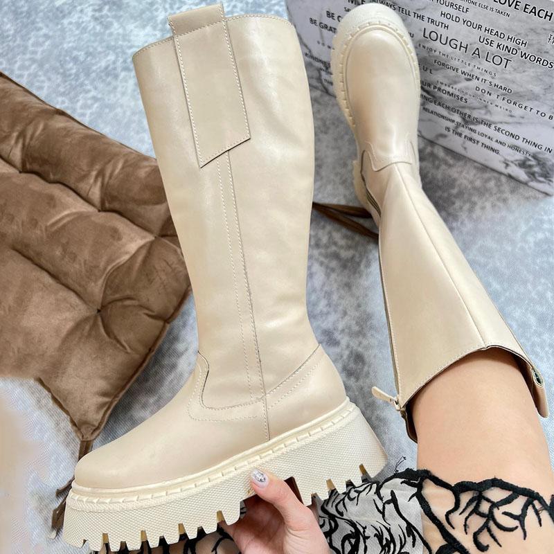 Zipper Up Boots