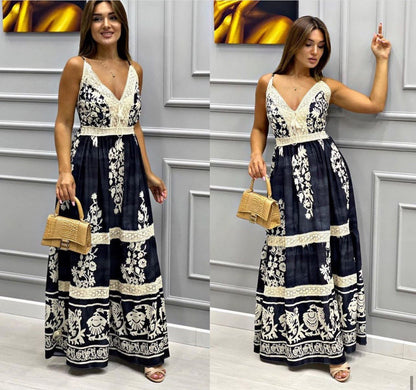 Antalya seaside maxi dress