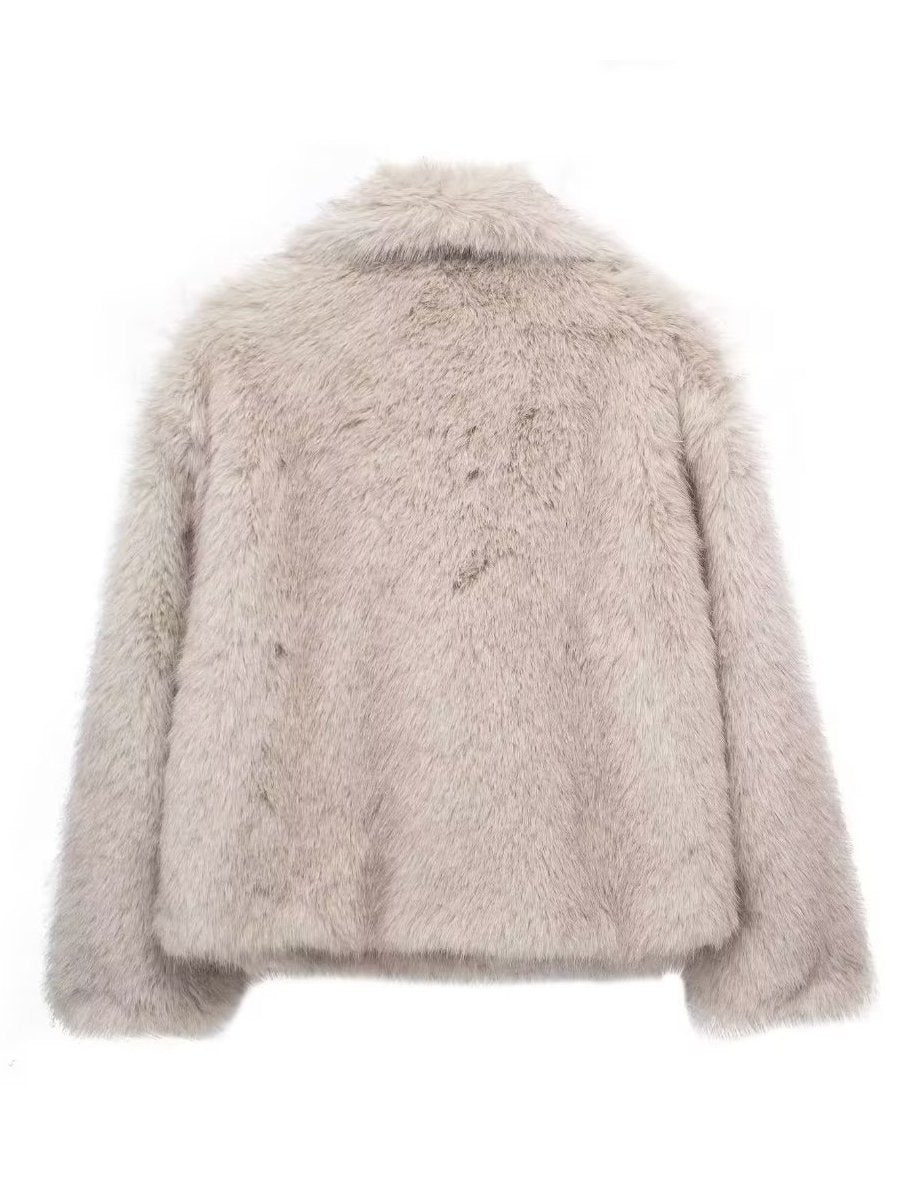 Faux Fur Short Coat