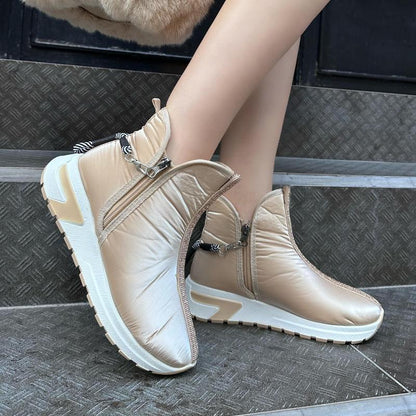 Zip Up Ankle Boots