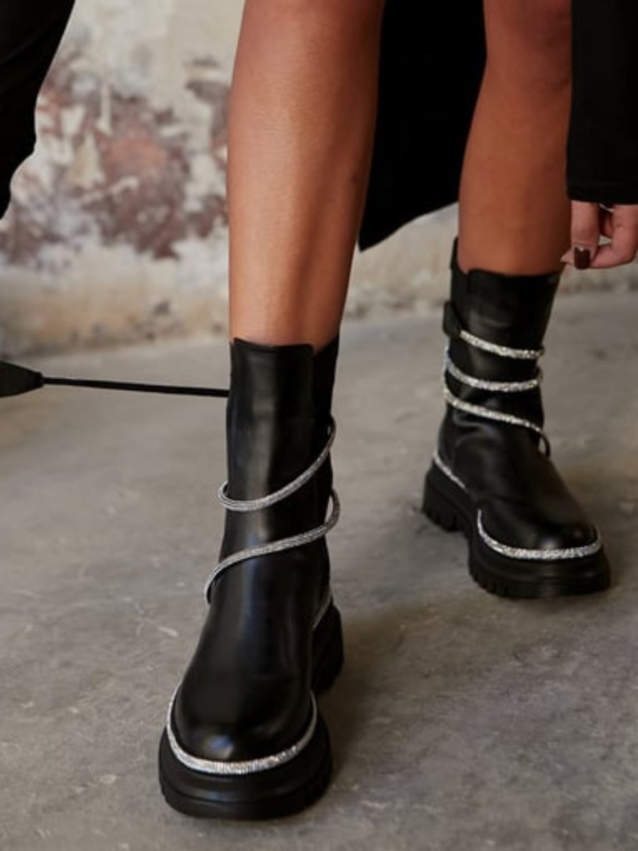 Dazzle Fancy Chic Boots