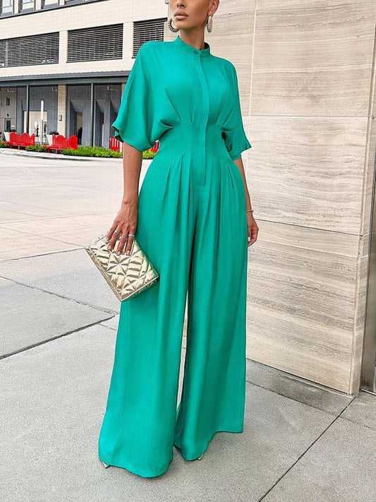 Malachite Green Nice Jumpsuit