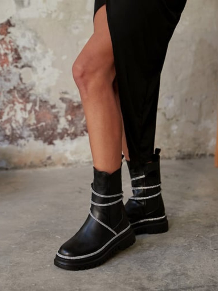 Dazzle Fancy Chic Boots